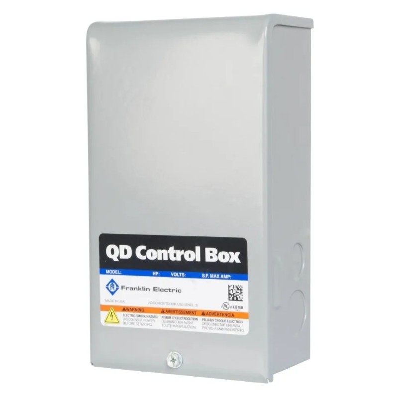 CAJA DE CONTROL FRANKLIN 1 HP 115 V